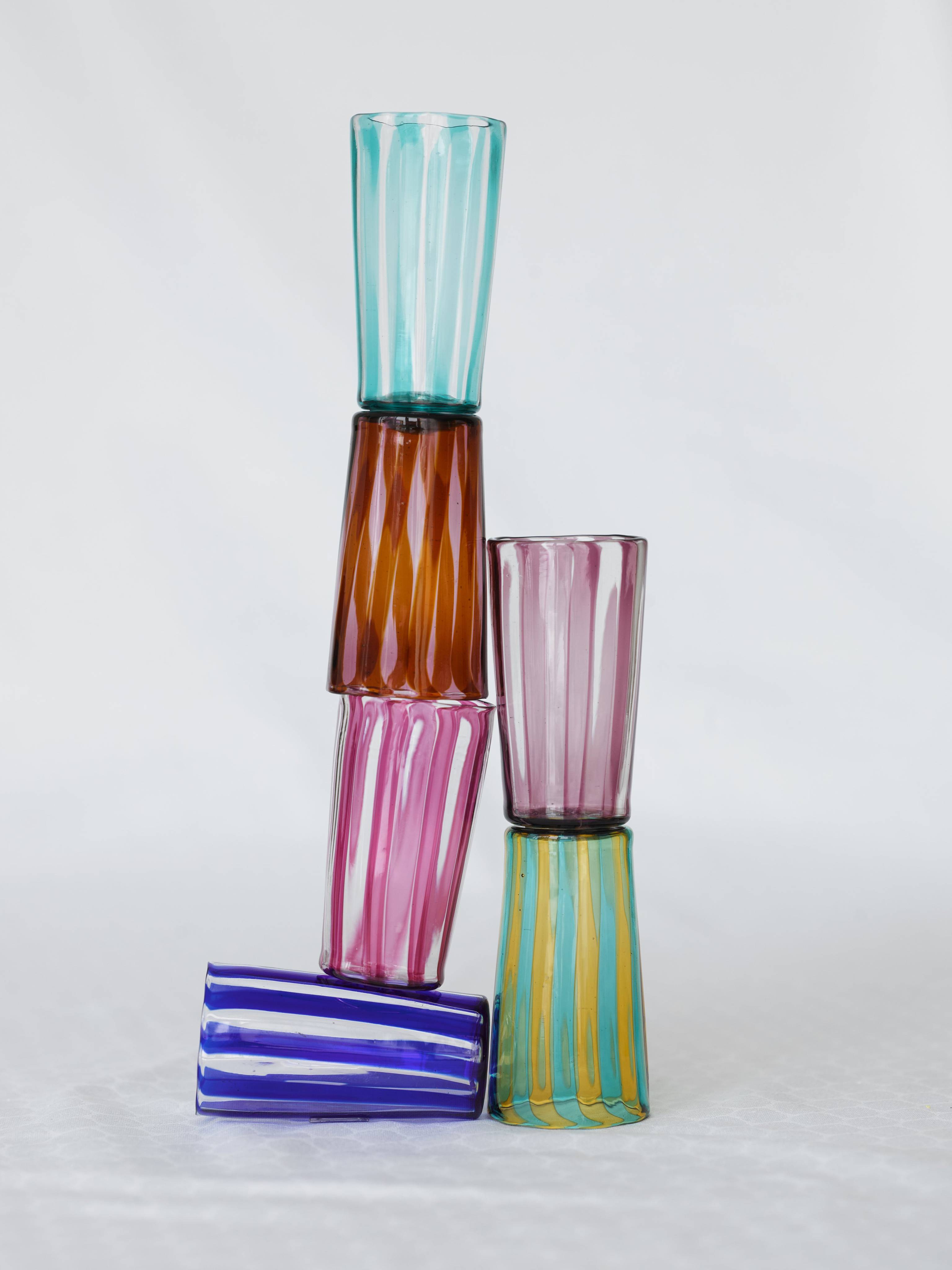 Augusta Glass, Ametyst and Hazel - Glassette