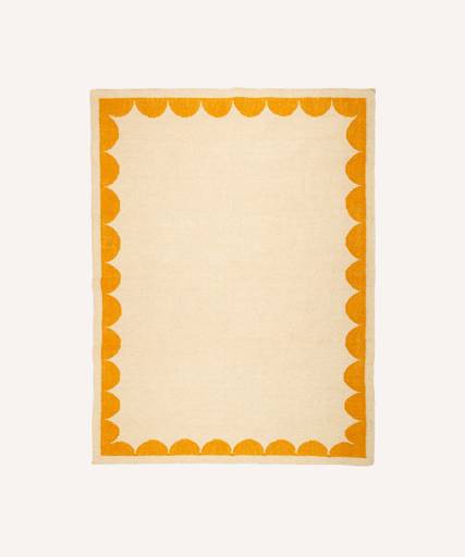 Cavea Rug in Sunshine Yellow - Glassette