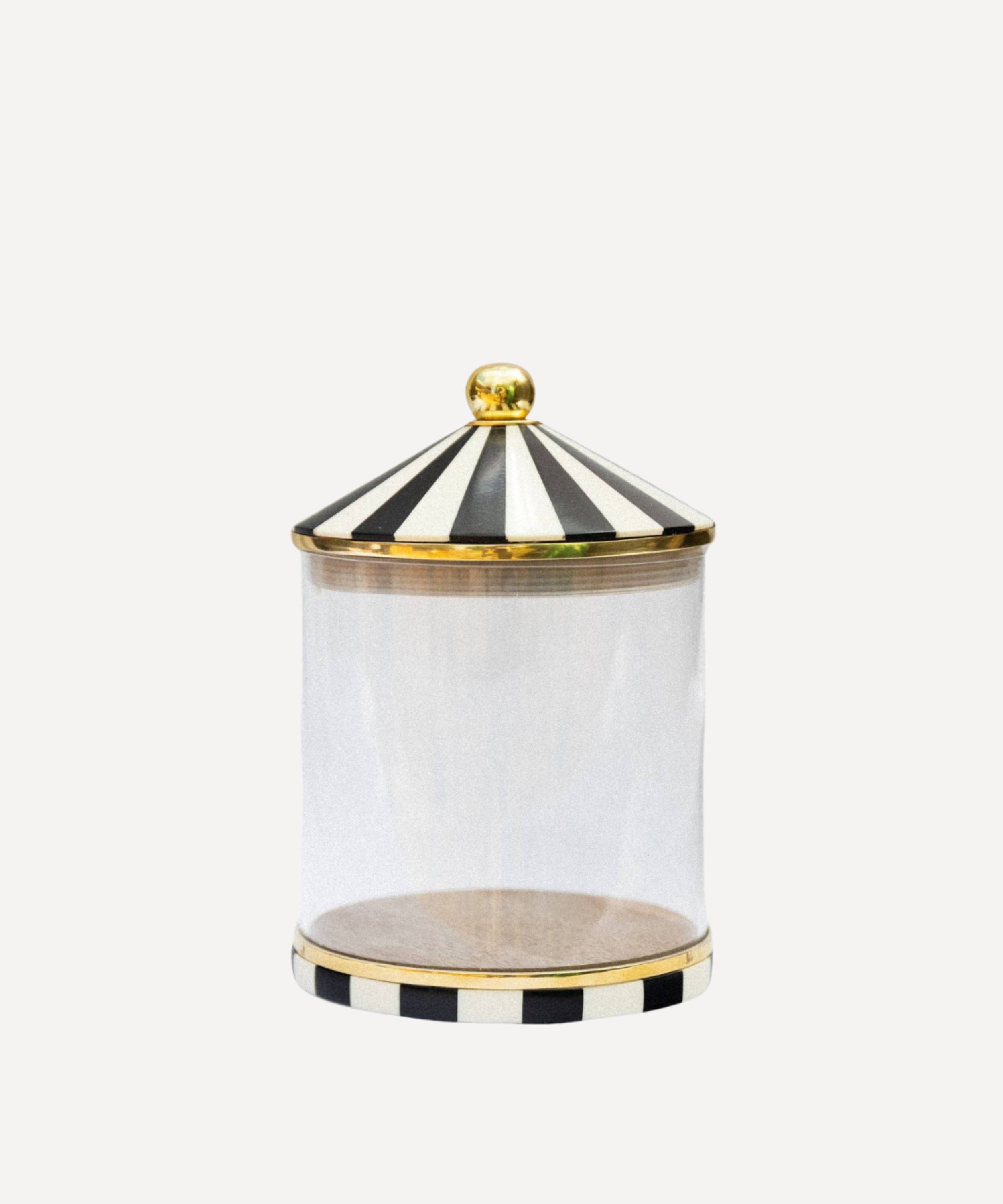 Circus Storage Jar | Black and White