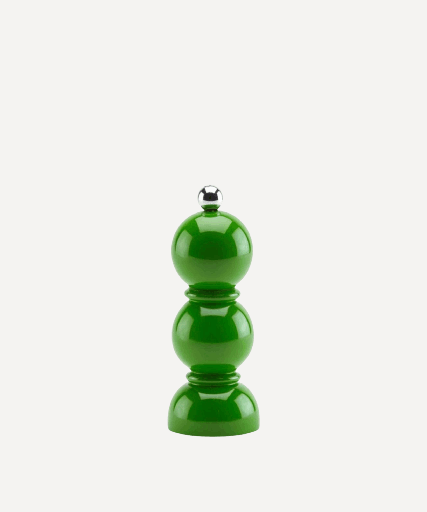Leaf Green Mini Bob Salt or Pepper Mill