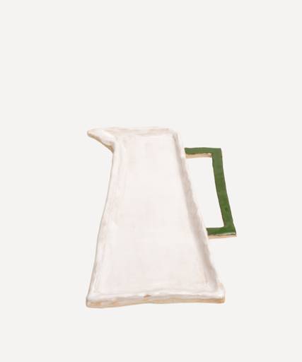 Pitcher Tray - green handle - Glassette