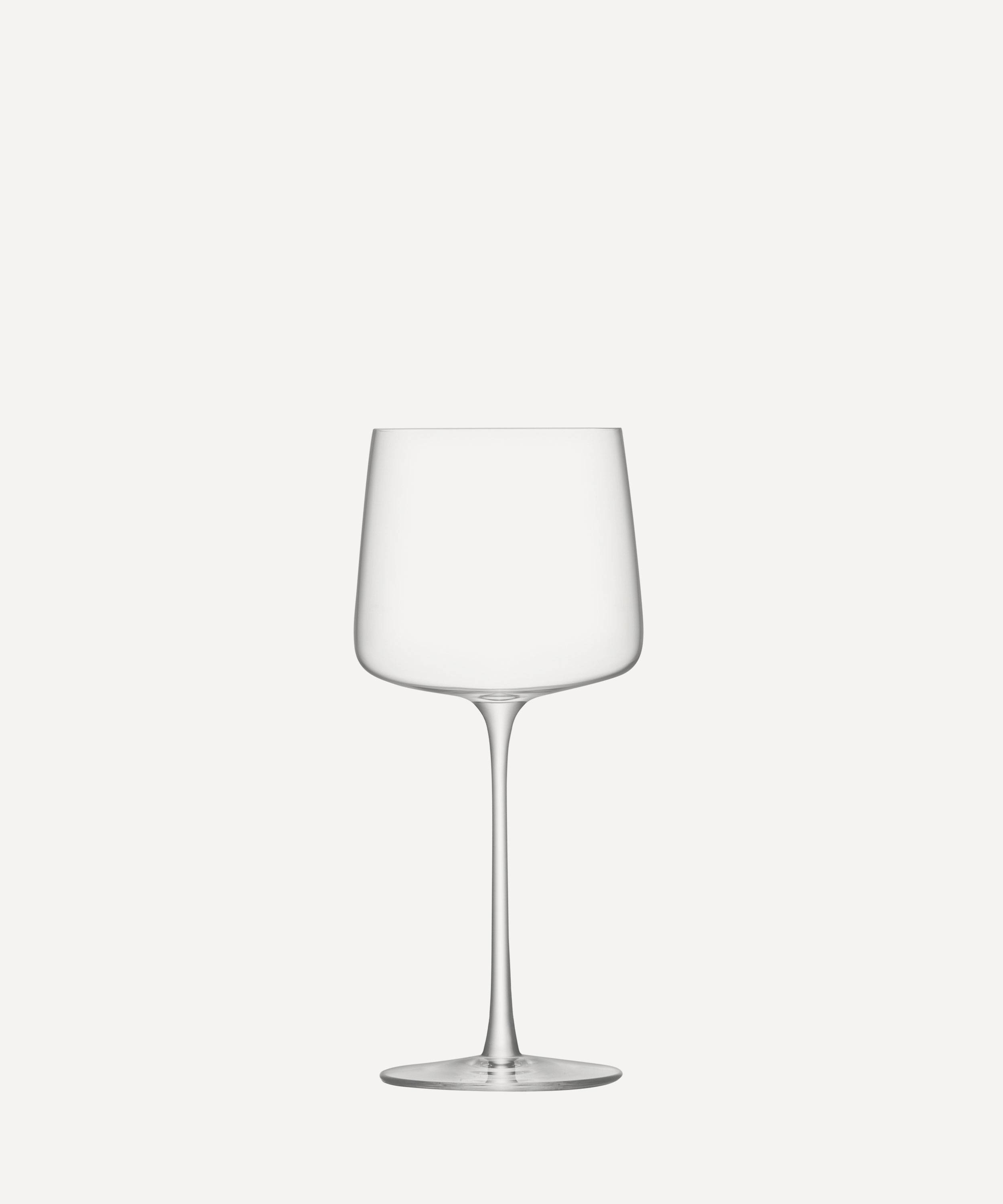 LSA Metropolitan Wine Glass 12 oz Clear, Set of 4