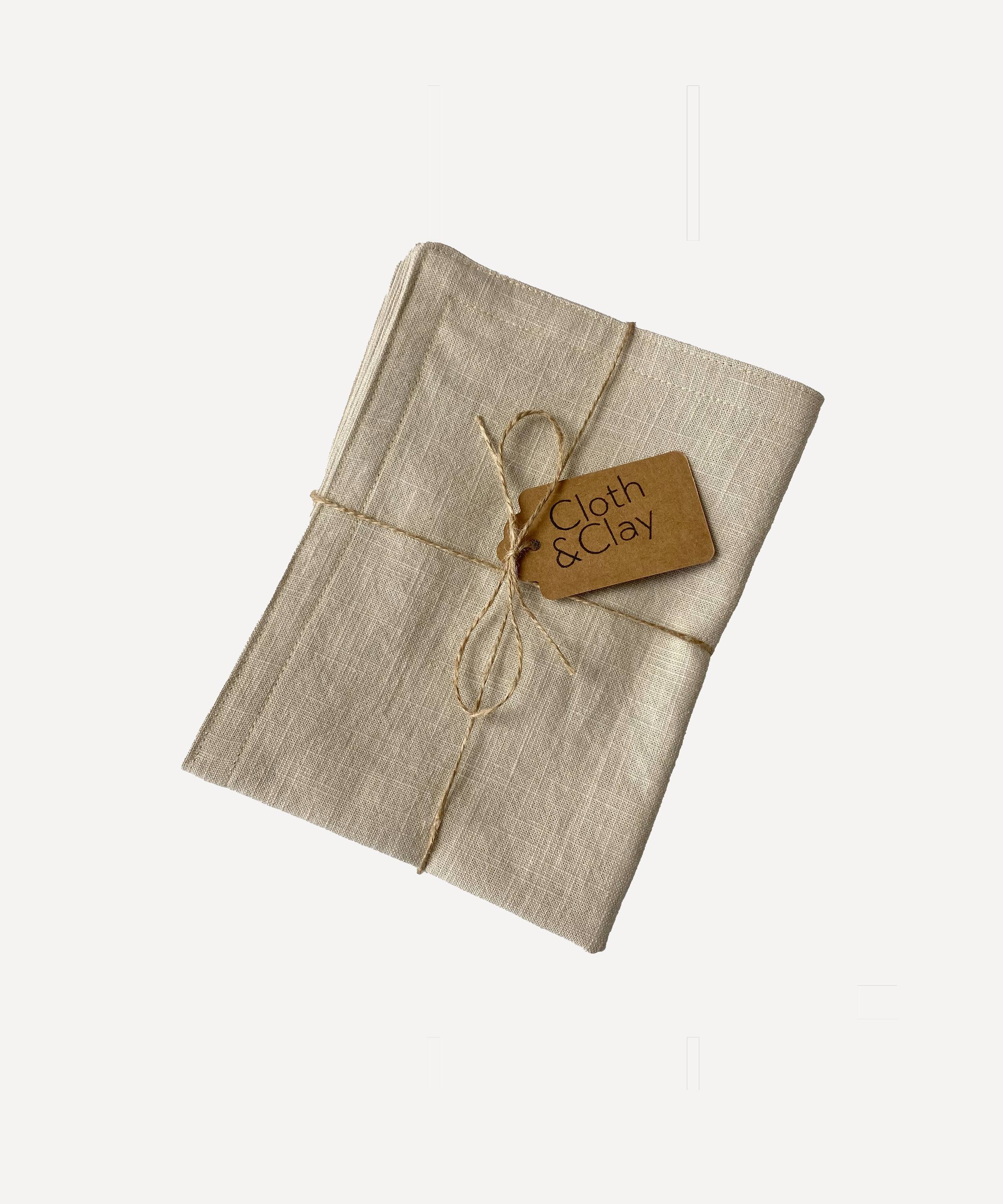 Oat Linen Placemats Glassette