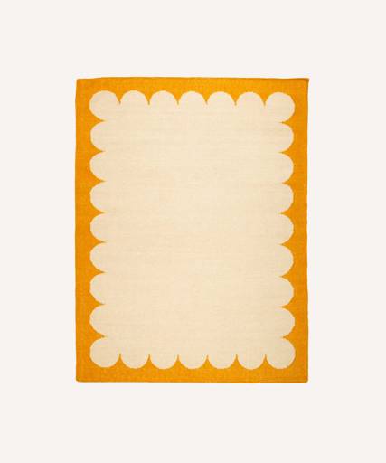 Portico Rug in Sunshine Yellow - Glassette