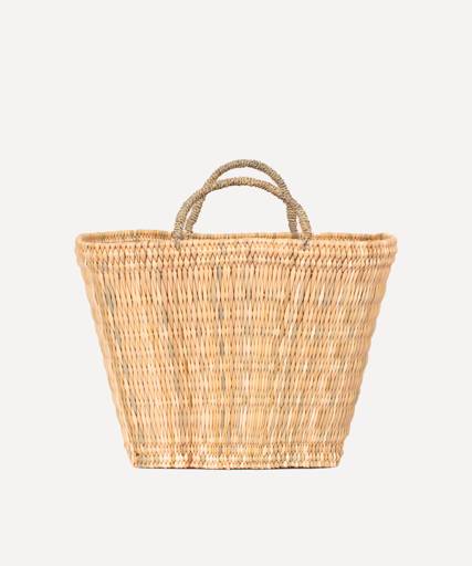 Reed Shopper Basket - Glassette