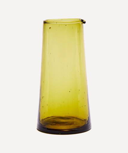 Amber Tall Jug Glassette