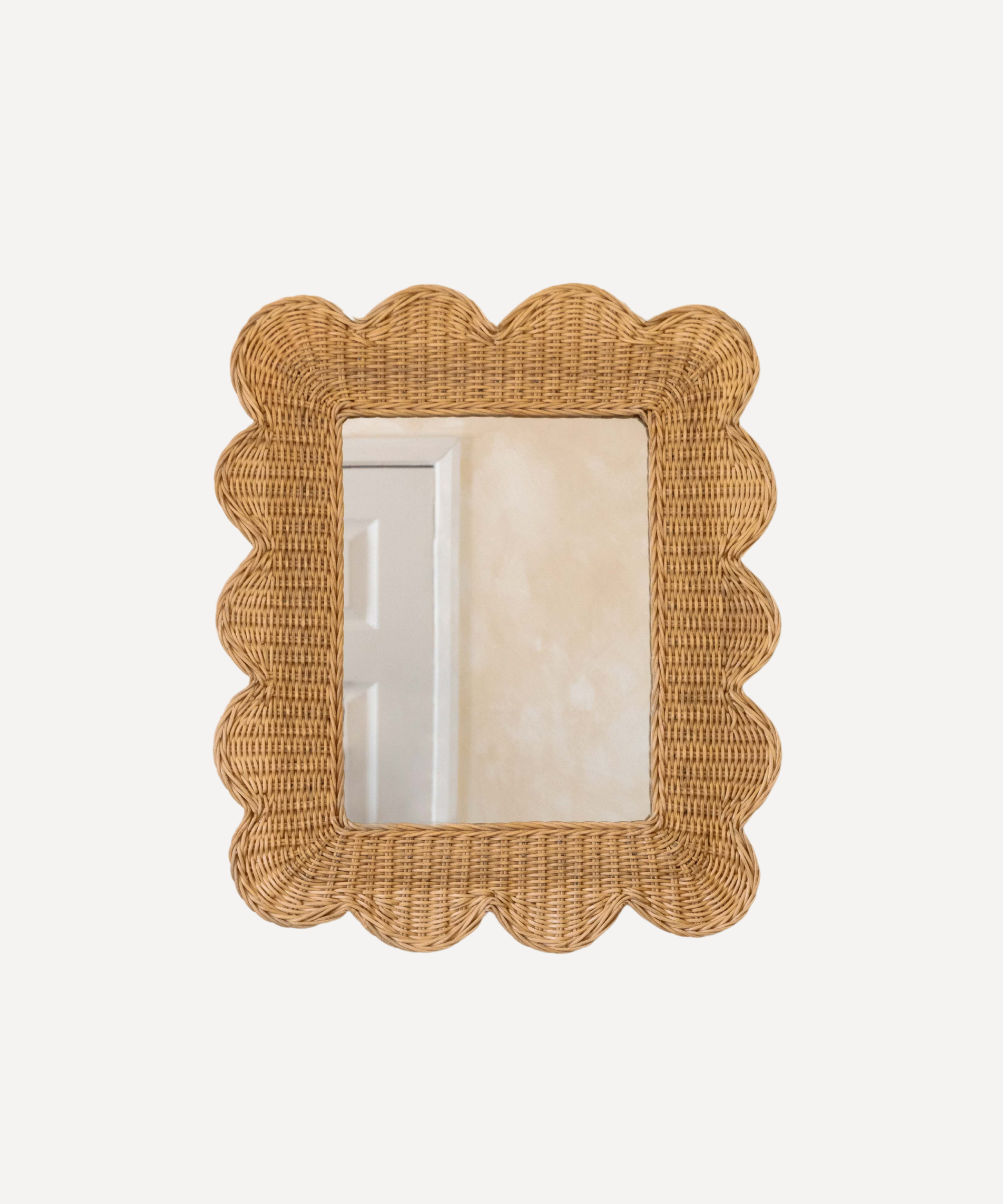 Mimi Scalloped Mirror