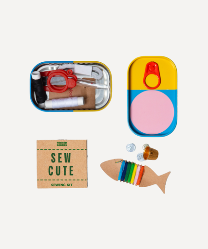 Sew Cute - Tinned Goods - Sewing Kit - Glassette