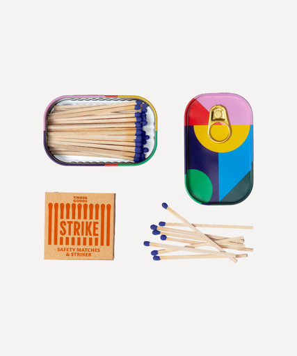Strike - Tinned Goods - Matchbox - Glassette